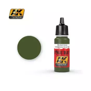 M-44 Midtone Green Dots (Акрил), Paint - Figure - Blue and Green Colors (AK-Interactive)