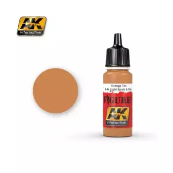 M-44 Оранжево-коричневый светлые пятна и точки (акрил), Paint - Figure - Yellow, Red, and Orange Colors (AK-Interactive)