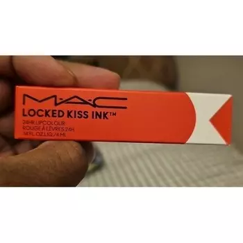 M•A•C Locked Kiss Tint 24-часовой оттенок для губ – 70 Преувеличение – 0,14 унции Mac