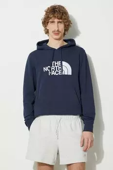 M Light Drew Peak Pullover Hoodie хлопковая толстовка The North Face, темно-синий