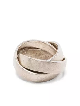 Ma+ кольцо Triple, серебряный