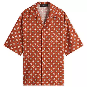 Ma рубашка с короткими рукавами и воротником-стойкой Amiri, оранжевый