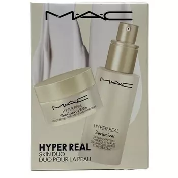 MAC Hyper Real Skin Duo Сыворотка Hyper Real 1 жидкая унция и бальзам Hyper Real 0,50 унции