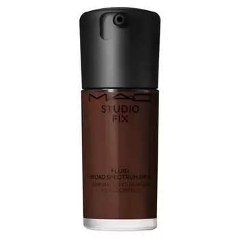 Mac MAC Cosmetics Studio Fix Fluid Broad Spectrum Spf 15 Foundation Nw57 Rich Mahogany 1 жидкая унция 30 мл
