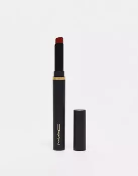 MAC – Powder Kiss Velvet Blur – Тонкая губная помада – Тыквенные пряности