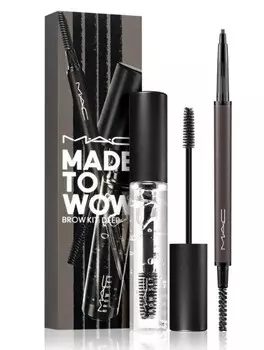 MAC SET Made To Wow Brow Kit, набор косметики, 2 шт