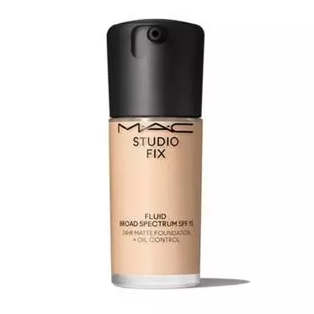 MAC Studio Fix Fluid SPF 15 24HR Матовая основа с контролем жирности NC16