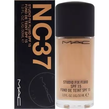 MAC Studio Fix Fluid SPF 15 Foundation NC37 Medium Peachy 30 мл