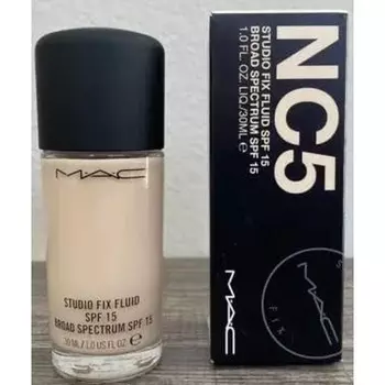 MAC Studio Fix Fluid SPF 15 Тональная основа NC 5 30 мл