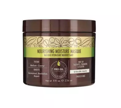 Macadamia Professional Питательная увлажняющая маска для волос Nourishing Moisture Masque 236мл