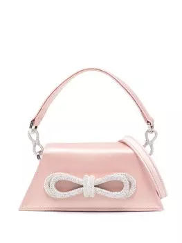 MACH & MACH мини-сумка Samantha из атласа, розовый