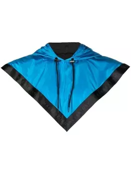 Mackintosh капюшон с драпировкой, синий