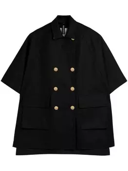 Mackintosh пончо Gleandearg, черный