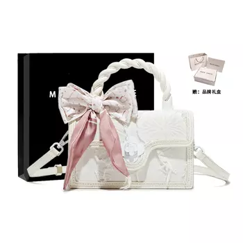 Mackjanice Женская сумка через плечо, Бархатная ромбическая пудра