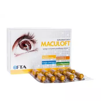 Maculoft, Добавка , 30 капсул Verco