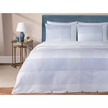 Madame Coco Faron Семейный Комплект постельного белья с креповым принтом Madame Coco - синий