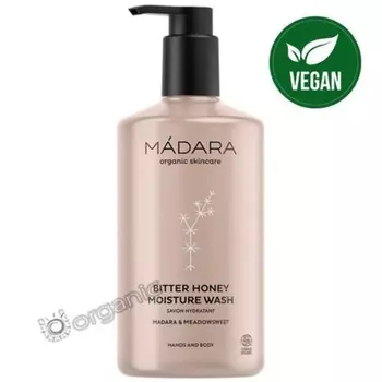 Madara Bio Natural Bitter Honey Moisture Гель для душа, 500 мл, гладкая кожа, Mdara