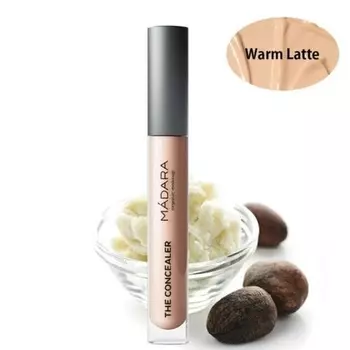 Madara Bio Vegan The Concealer Warm Latte 4 мл - Консилер для темных кругов и пятен, Milk
