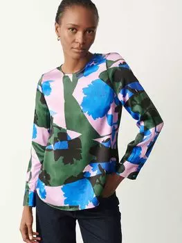 Мэддисон Блузка Finery, розовый цветочный