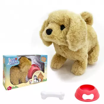 Мадей, гуляющая собака со звуком и аксессуарами. Madej