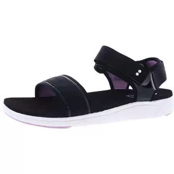 Madelyn женские балетки Comfort сандалии с открытой пяткой Ryka, черный