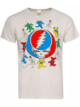 MadeWorn футболка из хлопка с графическим принтом, нейтральный цвет