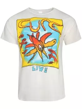 MadeWorn футболка из хлопка The Cure, белый