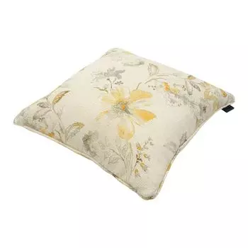 Madison - Декоративная подушка Софи/Энн желтая - 45x45см