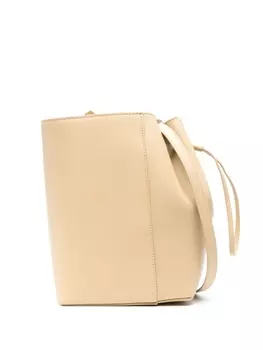 Maeden кожаная сумка-ведро Canna, нейтральный цвет