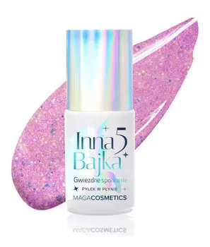 Мага, Инна Байка 5, 863 Гибридный лак для ногтей Pink Galaxy Maga