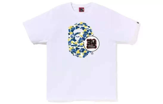 Магазин BAPE в Шанхае Bape 30th Anniversary Ape Head Tee Set A Bathing Ape, белый
