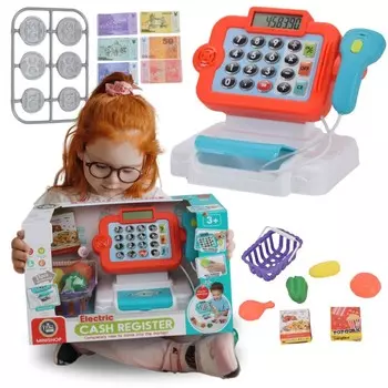 Магазин Кассовый аппарат для детей Интерактивные аксессуары Сканер банкнот Inna marka