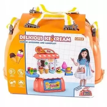 Магазин Мороженого Мини-Магазин В Чемодане Портативная Кондитерская Магазин Сладостей Мороженое Midex