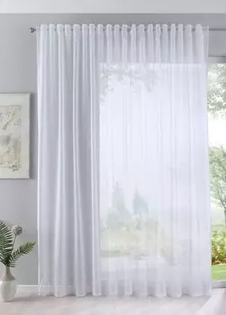 Магазин штор Вуаль с рюшами, 120х450, белая, 610011 Astek, белый