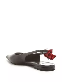 Magda Butrym кожаные балетки, черный