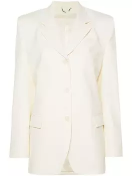 Magda Butrym однобортный пиджак, нейтральный цвет