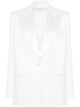 Magda Butrym шерстяной однобортный пиджак, белый