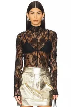 Магдалина топ Aknvas, цвет noir