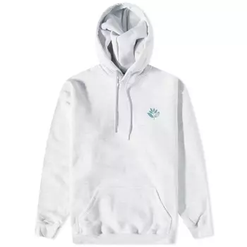 Magenta худи с глубокими растениями