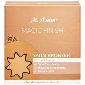 MAGIC FINISH Satin Bronzer - светлый (золотой/ореховый) M. Asam, 6,5 g