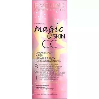 Magic Skin CC Увлажняющий крем против покраснений 8в1 50мл, Eveline Cosmetics