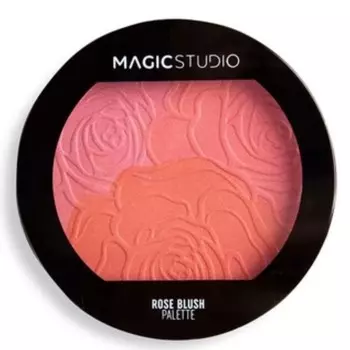 Magic Studio, Румяна Rose с розовыми частичками, 20 г
