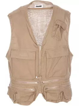 Magliano жилет на молнии, коричневый