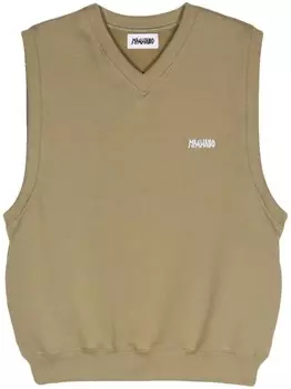 Magliano жилет с вышитым логотипом, нейтральный