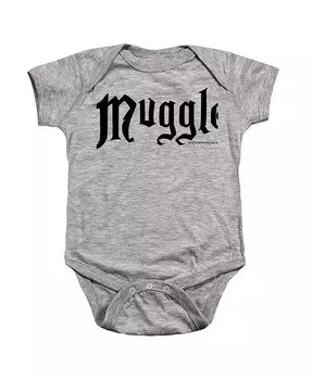 Магловский комбинезон для маленьких девочек Harry Potter, серый