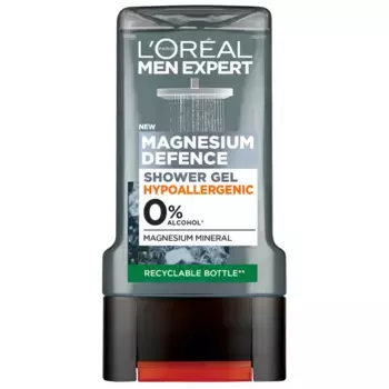 Magnesium Defense Гипоаллергенный гель для душа для чувствительной кожи 300мл L'Oral