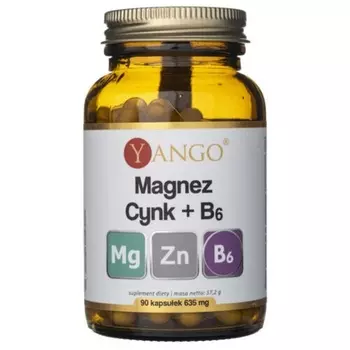 Магний Цинк B6 90 Капсул Yango