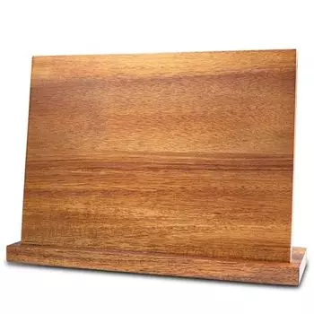 Магнитная деревянная подставка для ножей - коричневая KP27659 OEM