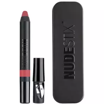 Магнитная матовая помада для губ 2,8 г Nudestix, цвет saint