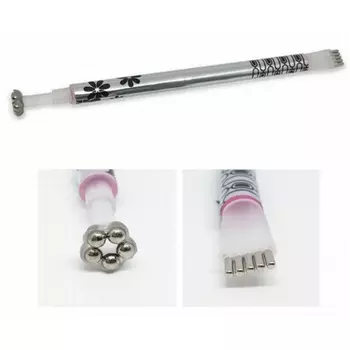 Магнитная ручка-кисточка для дизайна ногтей Fiorilinee MPHAIR 7568 Estrosa